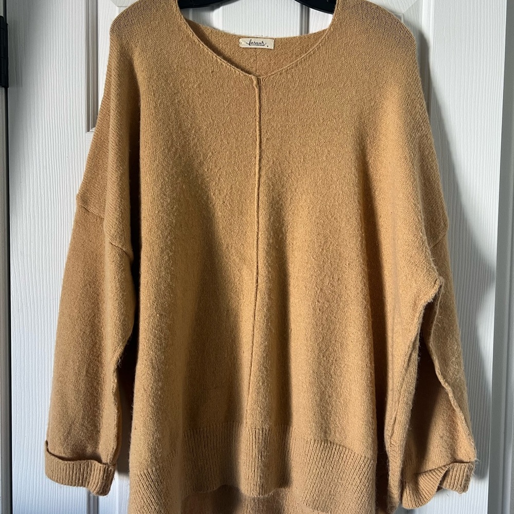 Cozy Golden Sweater